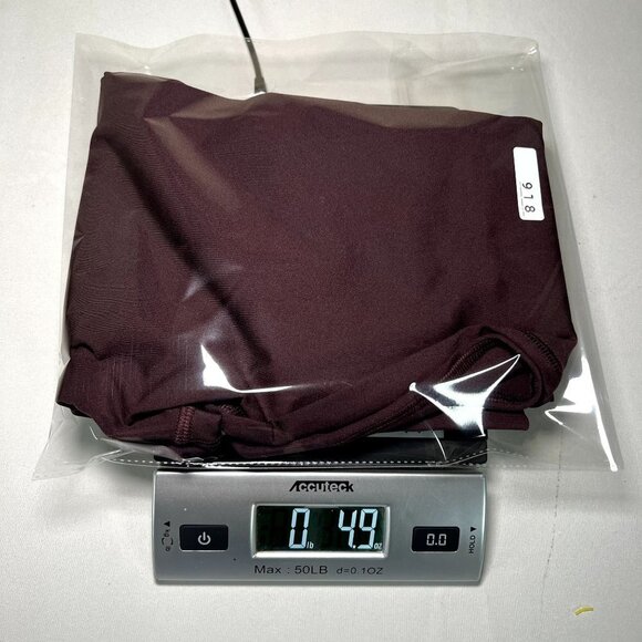 Glyder Womans Small High Waist Pure Legging in Burgundy/Plum Athleisure Comfort - Picture 7 of 7